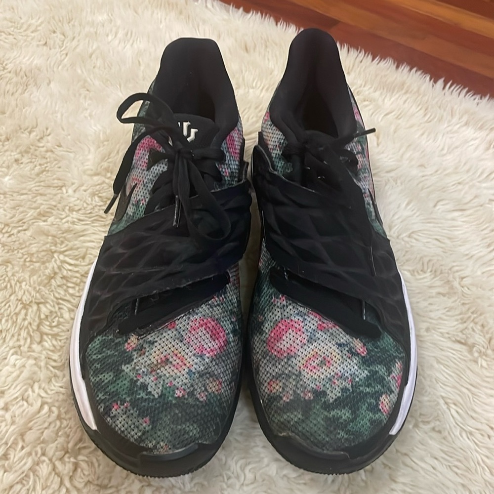 Kyrie Florals, Nike, lyrics, camo flowers, size 10.5